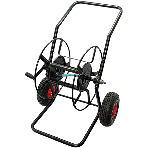 2 WHEEL HOSE CART BARE REEL