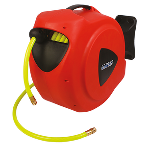 AIR & WATER HI VIS HOSE REEL 1/2X20M