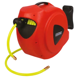 AIR & WATER HI VIS HOSE REEL 3/8X15M