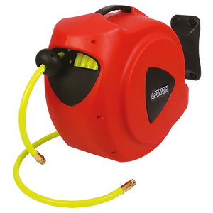 AIR & WATER HI VIS HOSE REEL 3/8X15M