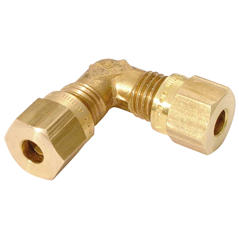 08MM EQUAL BRASS ELBOW