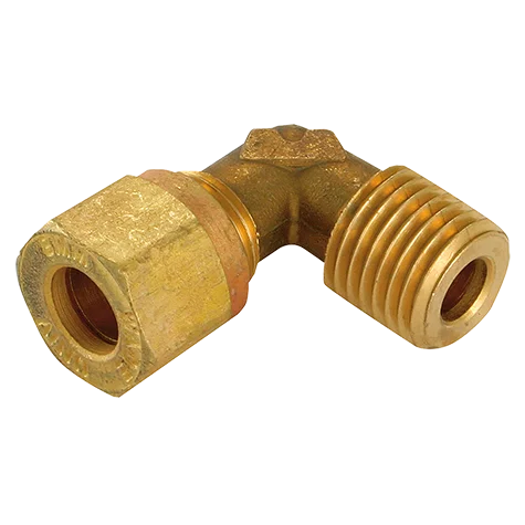 10MM OD X 1/4 NPT  MALE STUD ELBOW