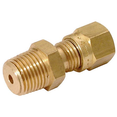 05MM OD X 1/4 BSPT MALE STUD COUPLING