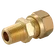 06MM OD X 1/2 NPT  MALE STUD COUPLING