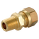 06MM OD X 1/2 NPT  MALE STUD COUPLING