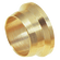 3/16OD COMPRESSION RING BRASS