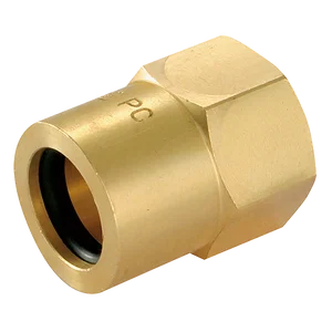 1/2 OD PVC COVERED COPPER TUBE NUT