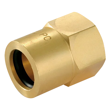 1/2 OD PVC COVERED COPPER TUBE NUT