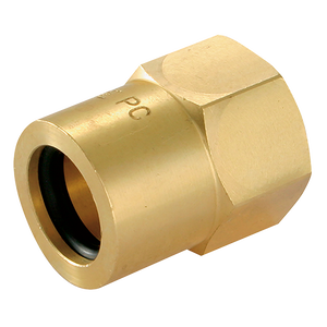 1/2 OD PVC COVERED COPPER TUBE NUT