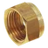 1/2 OD COMPRESSION NUT BRASS