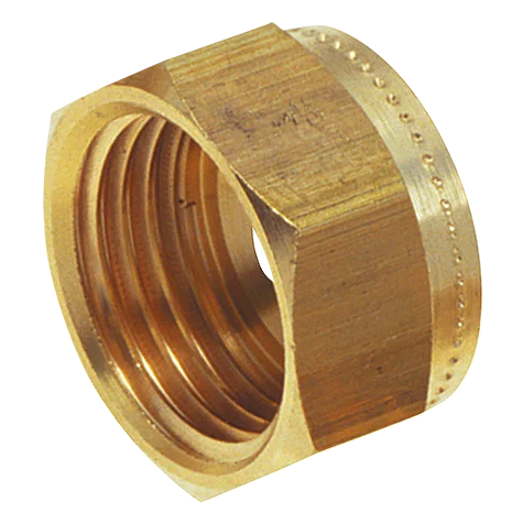 1/2 OD COMPRESSION NUT BRASS