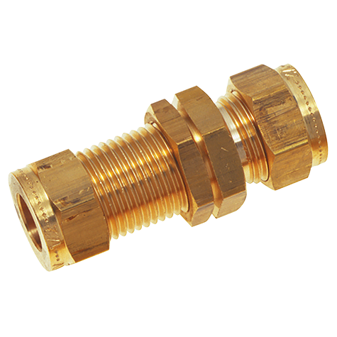 3/16OD X 3/8 EQUAL ENDED BULKHEAD