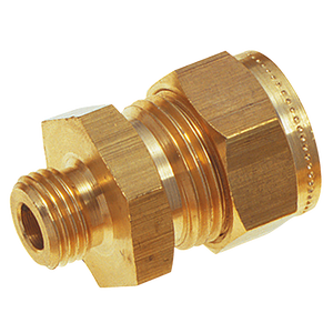 3/4 OD X 1/2 BSPP MALE STUD COUPLING