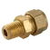 1/4 OD X 1/4 NPT  MALE STUD COUPLING