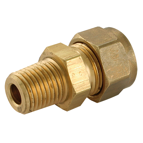 1/2 OD X 1/4 NPT MALE STUD COUPLING