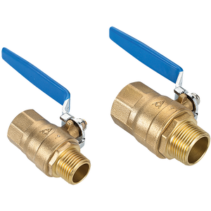 MALE/FEM BRASS AIRPIPE BALL VALVE
