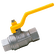1/2  BSP FEM GAS VALVE F/FLOW LEVER