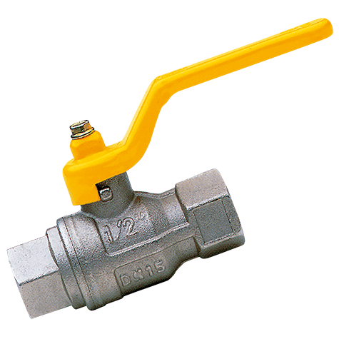1/2 BSP FEM GAS VALVE F/FLOW LEVER