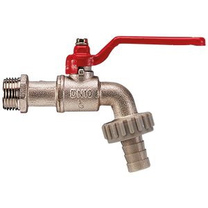 BSPP X HOSETAIL BIBCOCK VALVE