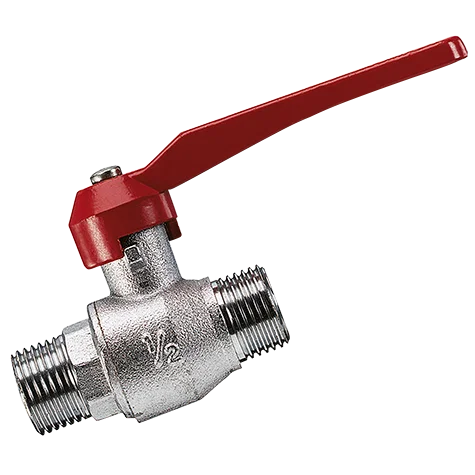 3/4  BSPT MALE BALL VALVE BRASS LEVER