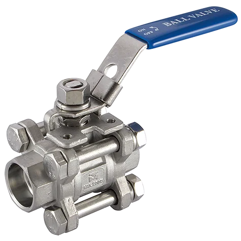 3     SOCK/WELD BALL VALVE 316 3PC