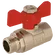 1/4  BSPP PROFIT RED BUTTERFLY HANDLE