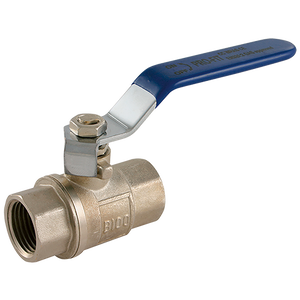 BSPP PROFIT BALLVALVE BLUE HANDLE