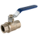 1/4  BSPP PROFIT BALLVALVE BLUE HANDLE