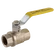 1/4  BSPP PROFIT BALLVALVE YELLO HANDLE
