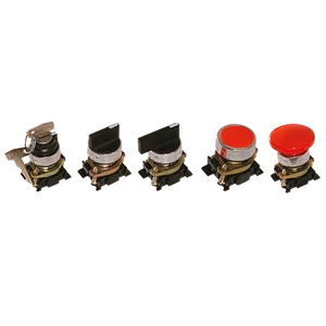 WHITE PROTECTED PUSH BUTTON ACTUATOR VLV