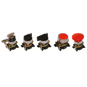 WHITE PROTECTED PUSH BUTTON ACTUATOR VLV