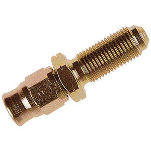 10X1.00 STRAIGHT MALE BULKHEAD PLATED