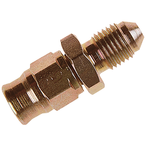 3/8 X 24 CONVEX STRAIGHT MALE PLATED