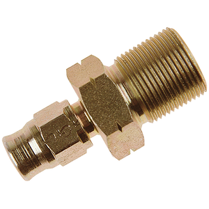 10X1.00MM FEMALE BULKHEAD PLATED