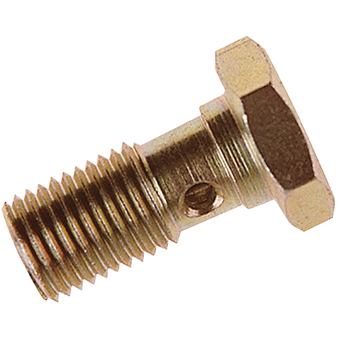 SINGLE MET BANJO BOLT 10X1.25MM ZP STEEL