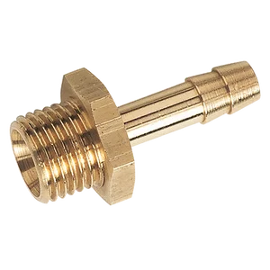 1/2  BSPP MALE X 1/2 ID HOSE BRASS 60