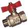 3/4  BSP M/FEM BALL VALVE T F/FLOW