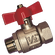 3/4  BSP M/FEM BALL VALVE T F/FLOW