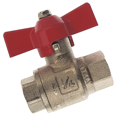 BSP FEM BALL VALVE BRASS T F/FLOW