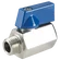 1/2 M/F 316 ST/ST HEX MINI BALL VALVE