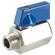 1/2 M/F 316 ST/ST HEX MINI BALL VALVE