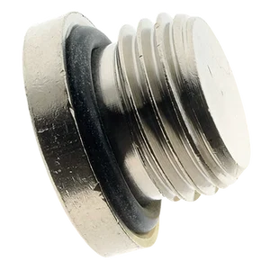 BSPP MALE O-RING BLANK PLUG