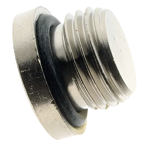BSPP MALE O-RING BLANK PLUG