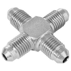 6227-JIC EQUAL MALE STEEL CROSS