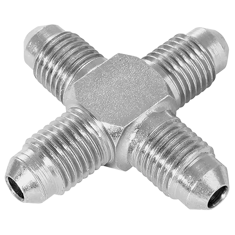 6227-JIC EQUAL MALE STEEL CROSS
