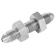 7/16 JIC MALE BULKHEAD & LOCKNUT