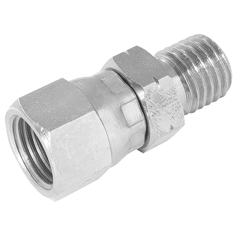 M18X1.5MMx3/4JIC SWIV M/F 37 CONE ADAP