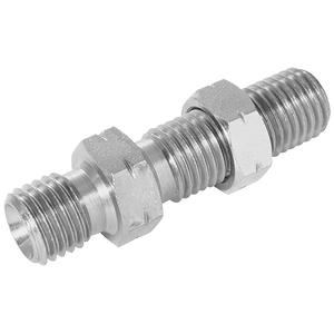 MALE BULKHEAD & LOCKNUT STEEL