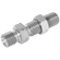M12X1.5MM MALE BULKHEAD & LOCKNUT STEEL