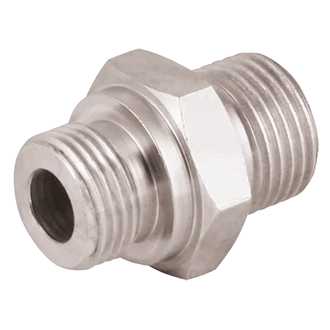 6541-BSP X UNF M/M 60  CONE (LESS O RING)